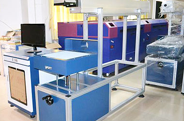 CO2 laser marking machine use process